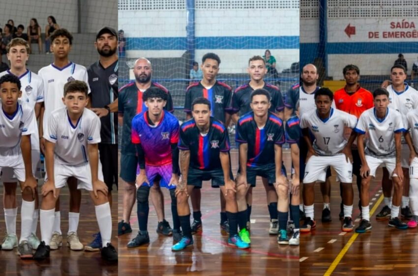  Equipes de Futsal de Batatais avançam para 2° fase do Campeonato Paulista e Sul Minas